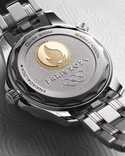 Omega Paris 2024 Seamaster Diver 300M 42 mm, stal na stalowym pasku 522.21.42.20.04.001 - obrazek 4