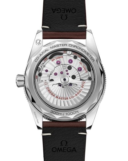 Omega Seamaster 300 41 mm, stalowy na skórzanym pasku 234.32.41.21.01.001 - obrazek 2