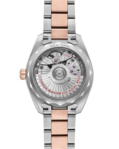 Omega Seamaster Aqua Terra 150M 34 mm, stal - złoto Sedna™ na stali - złoto Sedna™ 220.20.34.20.60.001 - obrazek 2
