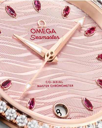 Omega Seamaster Aqua Terra 150M 34 mm, stal - złoto Sedna™ na stali - złoto Sedna™ 220.25.34.20.60.001 - obrazek 3