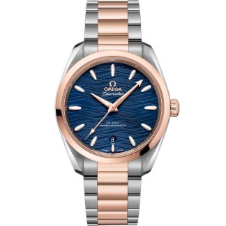 Omega Seamaster Aqua Terra 150M 38 mm, stal - złoto Sedna™ na stali - złoto Sedna™ 220.20.38.20.03.001