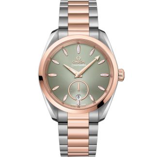 Omega Seamaster Aqua Terra 150M 38 mm, stal - złoto Sedna™ na stali - złoto Sedna™ 220.20.38.20.10.001
