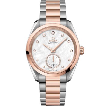 Omega Seamaster Aqua Terra 150M 38 mm, stal - złoto Sedna™ na stali - złoto Sedna™ 220.20.38.20.55.002