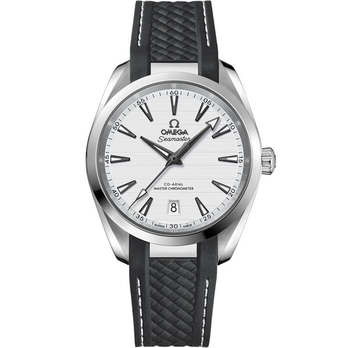 Omega Seamaster Aqua Terra 150M 38 mm, stalowy na gumowym pasku 220.12.38.20.02.001