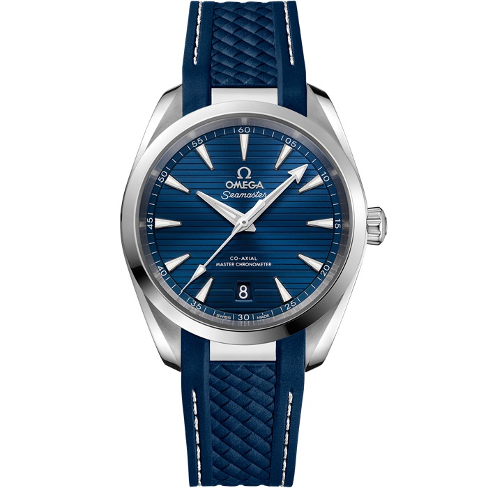Omega Seamaster Aqua Terra 150M 38 mm, stalowy na gumowym pasku 220.12.38.20.03.001