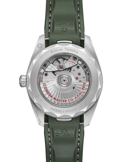 Omega Seamaster Aqua Terra 150M 38 mm, stalowy na gumowym pasku 220.12.38.20.10.001 - obrazek 2