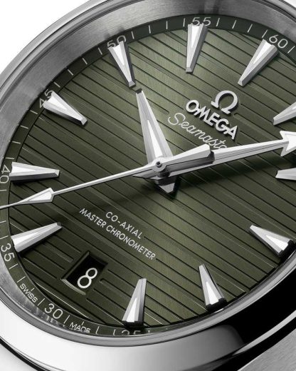 Omega Seamaster Aqua Terra 150M 38 mm, stalowy na gumowym pasku 220.12.38.20.10.001 - obrazek 3