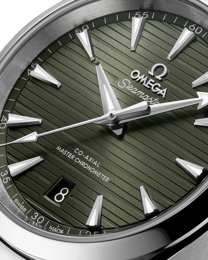 Omega Seamaster Aqua Terra 150M 38 mm, stalowy na gumowym pasku 220.12.38.20.10.001 - obrazek 3
