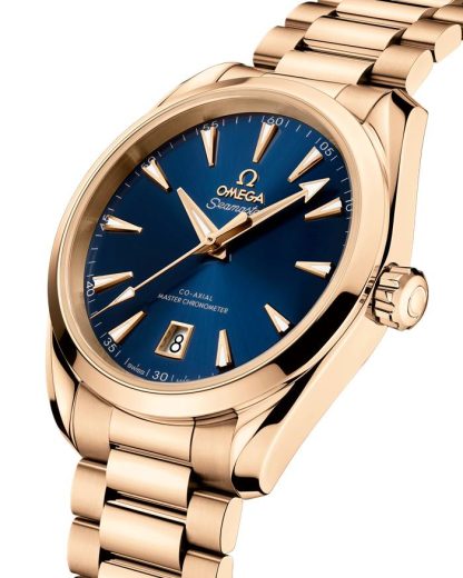 Omega Seamaster Aqua Terra 150M 38 mm, złoto Moonshine™ na złocie Moonshine™ 220.50.38.20.03.001 - obrazek 3