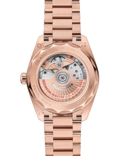 Omega Seamaster Aqua Terra 150M 38 mm, złoto Sedna™ na złocie Sedna™ 220.55.38.20.99.001 - obrazek 2