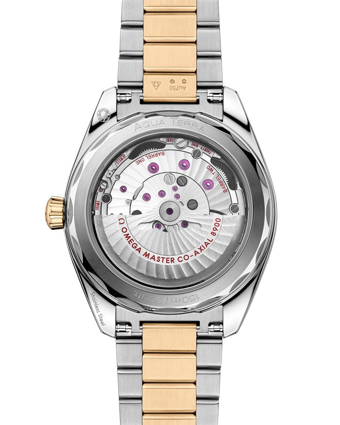 Omega Seamaster Aqua Terra 150M 41 mm, stal - złoto Moonshine™ na stali - złoto Moonshine™ 220.20.41.21.01.001 - obrazek 2