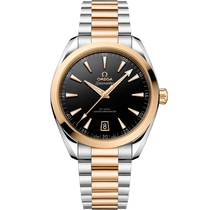Omega Seamaster Aqua Terra 150M 41 mm, stal - złoto Moonshine™ na stali - złoto Moonshine™ 220.20.41.21.01.001