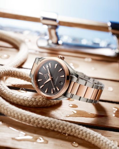Omega Seamaster Aqua Terra 150M 41 mm, stal - złoto Sedna™ na stali - złoto Sedna™ 220.20.41.21.06.001 - obrazek 2