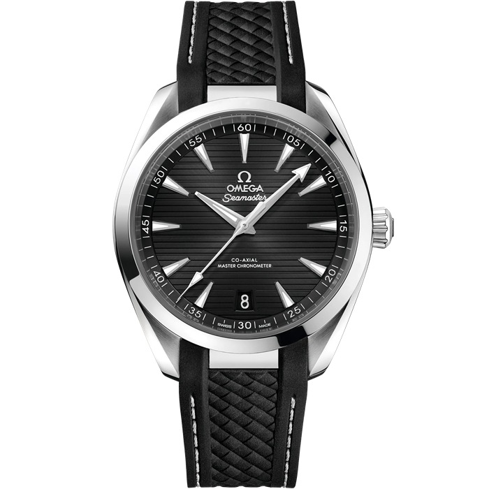 Omega Seamaster Aqua Terra 150M 41 mm, stalowy na gumowym pasku 220.12.41.21.01.001