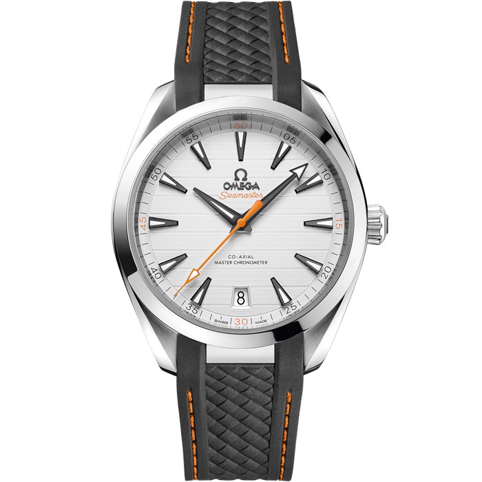 Omega Seamaster Aqua Terra 150M 41 mm, stalowy na gumowym pasku 220.12.41.21.02.002