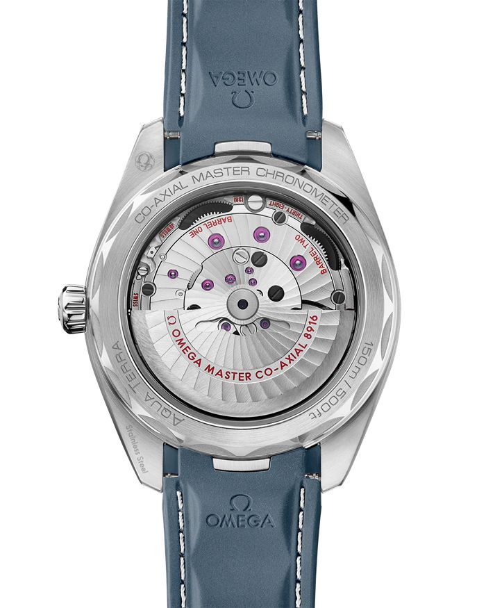 Omega Seamaster Aqua Terra 150M 41 mm, stalowy na gumowym pasku 220.12.41.21.03.005 - obrazek 2