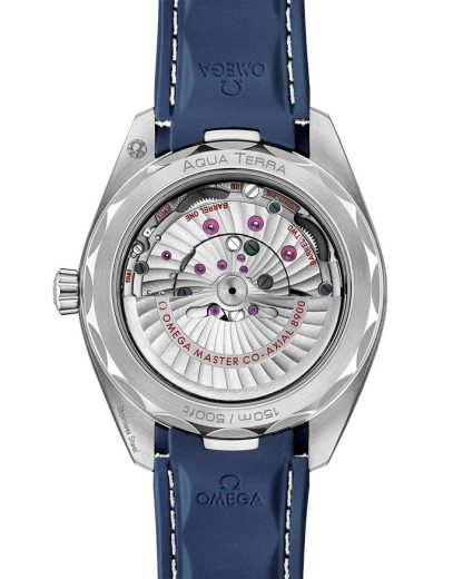 Omega Seamaster Aqua Terra 150M 41 mm, stalowy na gumowym pasku 220.12.41.21.03.007 - obrazek 2