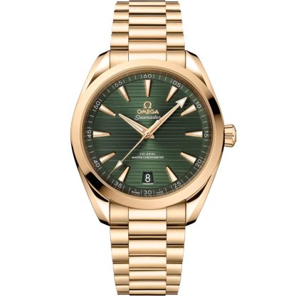 Omega Seamaster Aqua Terra 150M 41 mm, złoto Moonshine™ na złocie Moonshine™ 220.50.41.21.10.001