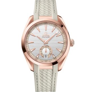 Omega Seamaster Aqua Terra 150M 41 mm, złoto Sedna™ na gumowym pasku 220.52.41.21.02.001