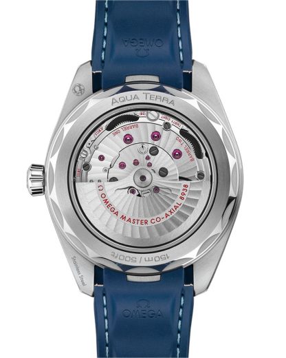 Omega Seamaster Aqua Terra 150M 43 mm, stalowy na gumowym pasku 220.12.43.22.03.001 - obrazek 2