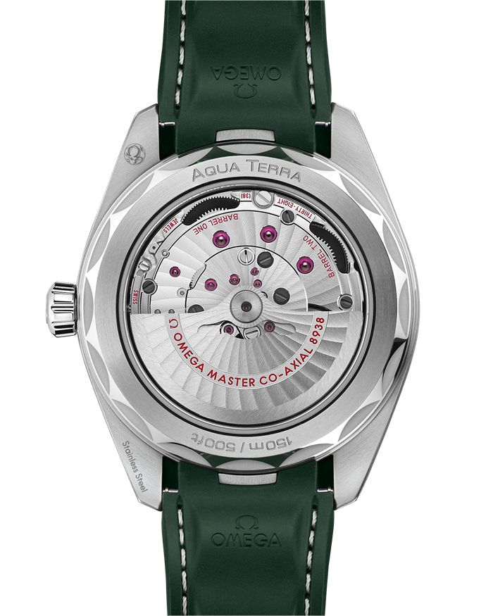 Omega Seamaster Aqua Terra 150M 43 mm, stalowy na gumowym pasku 220.32.43.22.10.001 - obrazek 2