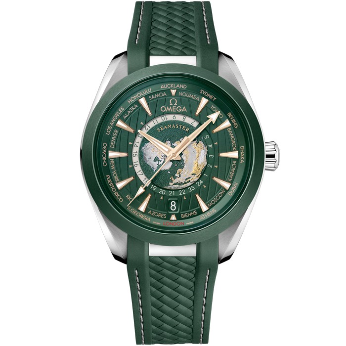 Omega Seamaster Aqua Terra 150M 43 mm, stalowy na gumowym pasku 220.32.43.22.10.001
