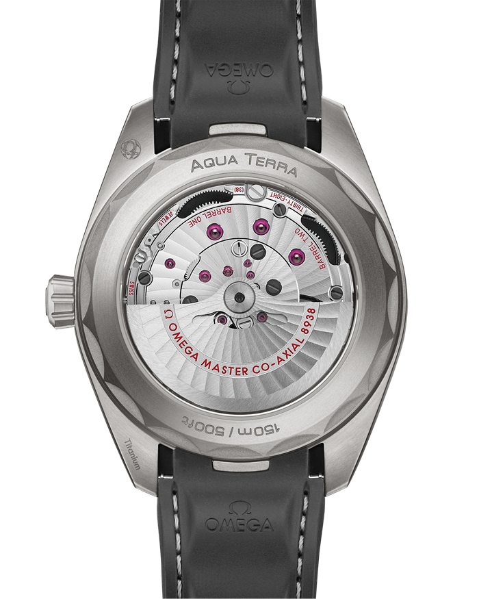 Omega Seamaster Aqua Terra 150M 43 mm, tytanowy na gumowym pasku 220.92.43.22.99.001 - obrazek 2