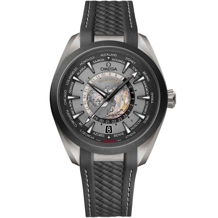Omega Seamaster Aqua Terra 150M 43 mm, tytanowy na gumowym pasku 220.92.43.22.99.001
