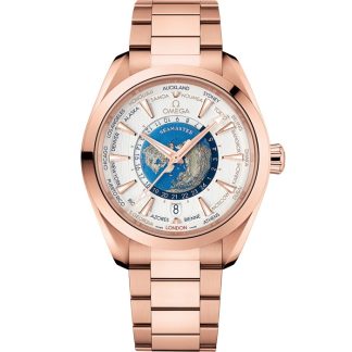 Omega Seamaster Aqua Terra 150M 43 mm, złoto Sedna™ na złocie Sedna™ 220.50.43.22.02.001