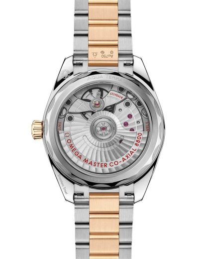 Omega Seamaster Aqua Terra Shades 34 mm, stal - złoto Moonshine™ na stali - złoto Moonshine™ 220.20.34.20.10.002 - obrazek 2