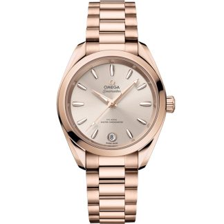 Omega Seamaster Aqua Terra Shades 34 mm, złoto Sedna™ na złocie Sedna™ 220.50.34.20.09.001