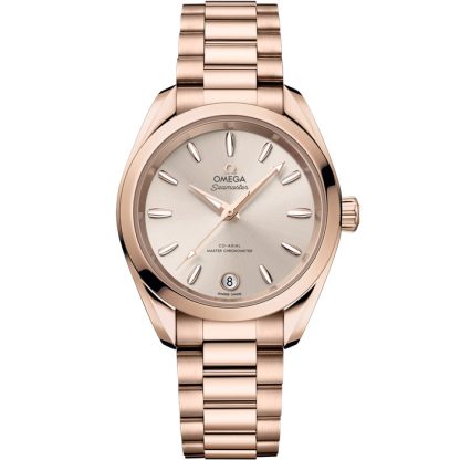 Omega Seamaster Aqua Terra Shades 34 mm, złoto Sedna™ na złocie Sedna™ 220.50.34.20.09.001