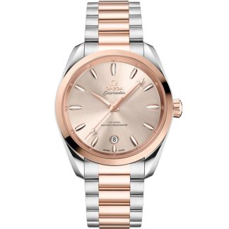 Omega Seamaster Aqua Terra Shades 38 mm, stal - złoto Sedna™ na stali - złoto Sedna™ 220.20.38.20.09.001