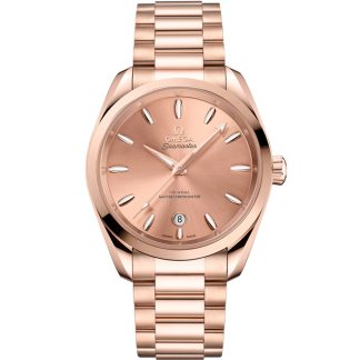 Omega Seamaster Aqua Terra Shades 38 mm, złoto Sedna™ na złocie Sedna™ 220.50.38.20.10.001