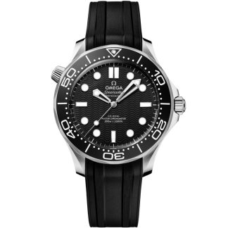 Omega Seamaster Diver 300M 42 mm, stalowy na gumowym pasku 210.32.42.20.01.003