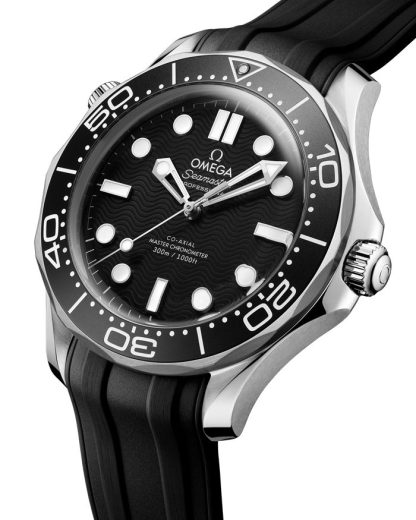 Omega Seamaster Diver 300M 42 mm, stalowy na gumowym pasku 210.32.42.20.01.003 - obrazek 3