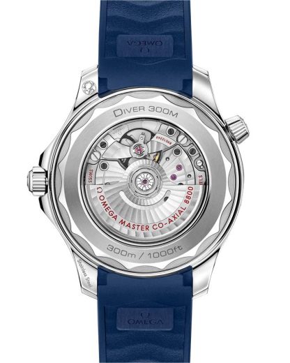 Omega Seamaster Diver 300M 42 mm, stalowy na gumowym pasku 210.32.42.20.03.001 - obrazek 2