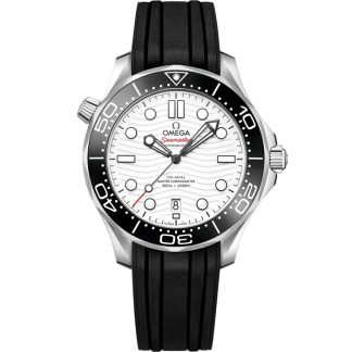 Omega Seamaster Diver 300M 42 mm, stalowy na gumowym pasku 210.32.42.20.04.001
