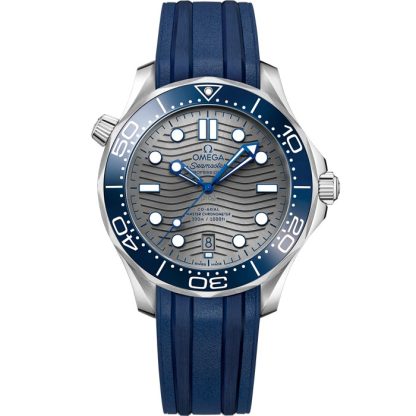Omega Seamaster Diver 300M 42 mm, stalowy na gumowym pasku 210.32.42.20.06.001