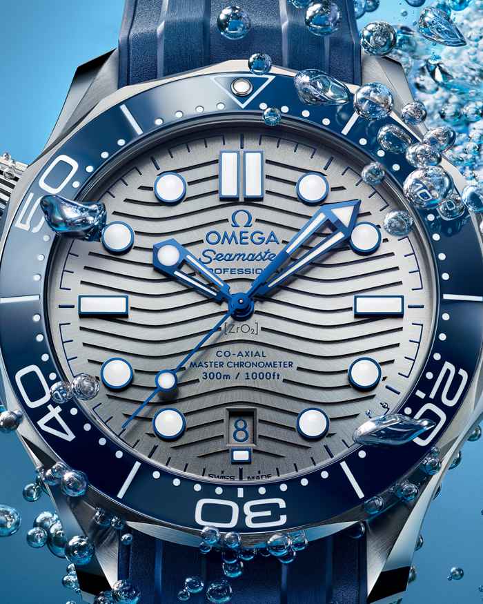 Omega Seamaster Diver 300M 42 mm, stalowy na gumowym pasku 210.32.42.20.06.001 - obrazek 4