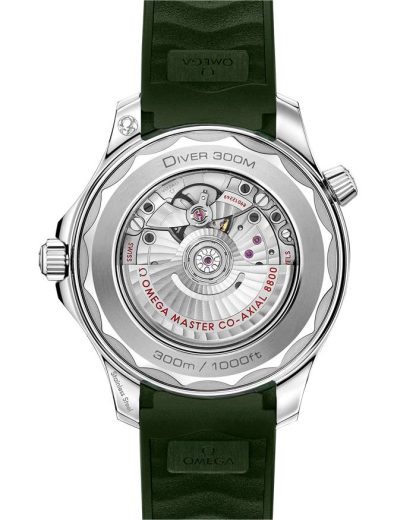 Omega Seamaster Diver 300M 42 mm, stalowy na gumowym pasku 210.32.42.20.10.001 - obrazek 2