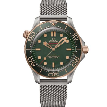 Omega Seamaster Diver 300M 42 mm, tytan - brązowe złoto na tytanie 210.90.42.20.10.001