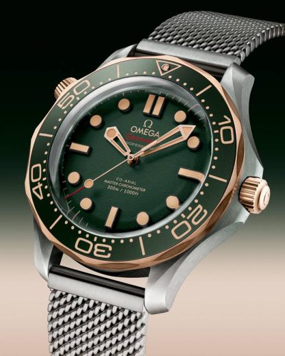 Omega Seamaster Diver 300M 42 mm, tytan - brązowe złoto na tytanie 210.90.42.20.10.001 - obrazek 4