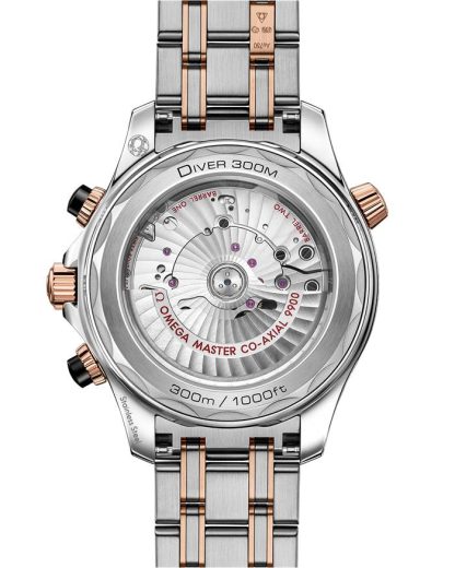 Omega Seamaster Diver 300M 44 mm, stal - złoto Sedna™ na stalowym pasku - złoto Sedna™ 210.20.44.51.01.001 - obrazek 2