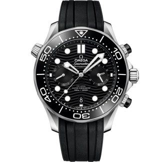 Omega Seamaster Diver 300M 44 mm, stalowy na gumowym pasku 210.32.44.51.01.001