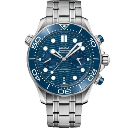 Omega Seamaster Diver 300M 44 mm, stalowy na stalowym pasku 210.30.44.51.03.001