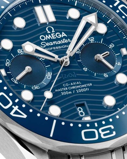 Omega Seamaster Diver 300M 44 mm, stalowy na stalowym pasku 210.30.44.51.03.001 - obrazek 3
