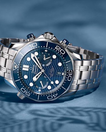 Omega Seamaster Diver 300M 44 mm, stalowy na stalowym pasku 210.30.44.51.03.001 - obrazek 4