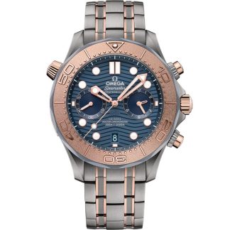 Omega Seamaster Diver 300M 44 mm, tytan - tantal - złoto Sedna™ na tytanie - tantalu - złocie Sedna™ 210.60.44.51.03.001