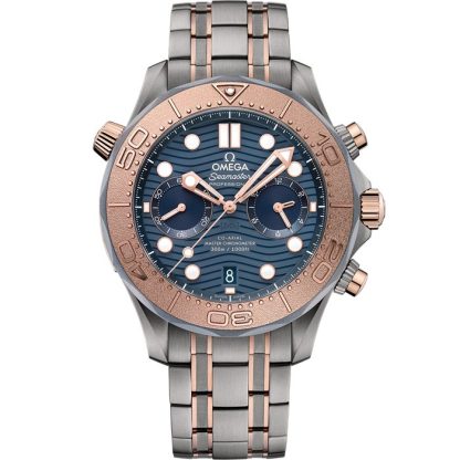 Omega Seamaster Diver 300M 44 mm, tytan - tantal - złoto Sedna™ na tytanie - tantalu - złocie Sedna™ 210.60.44.51.03.001
